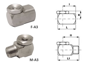 P.A. Ротационные головки высокого давления