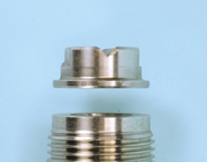 CBN PVT  Форсунка плоского распыления, монтированная гайкой