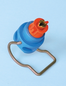 CBN OVW IRI Зажим с форсункой плоского распыла крепление штыковое с вкладышем SS