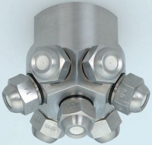 IKEUCHI 7KB 7JJXP Многоголовочная форсунка туманного распыла