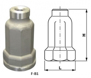 EUS B1 Форсунка полного конуса высокий расход