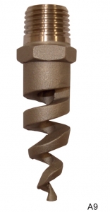 EUS A9 Спиральная форсунка полого конуса распыления