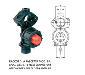 EUS MOD E Держатель форсунок с клапаном давления