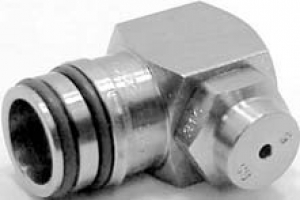 BEX ZHGS Угловая форсунка с дефлектором полноконусного распыления