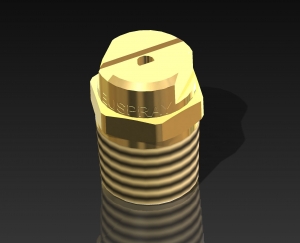 EUS MBO Овальная форсунка полного конусного распыления 